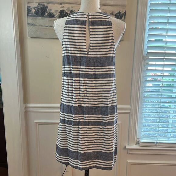 Old Navy Navy and White Striped Dress - Picture 4 of 10